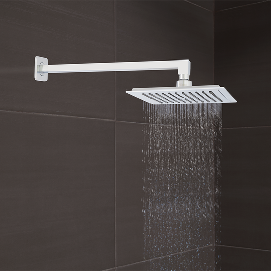 Cabezal de Ducha Pfirst Series Cuadrado Cromo Pulido