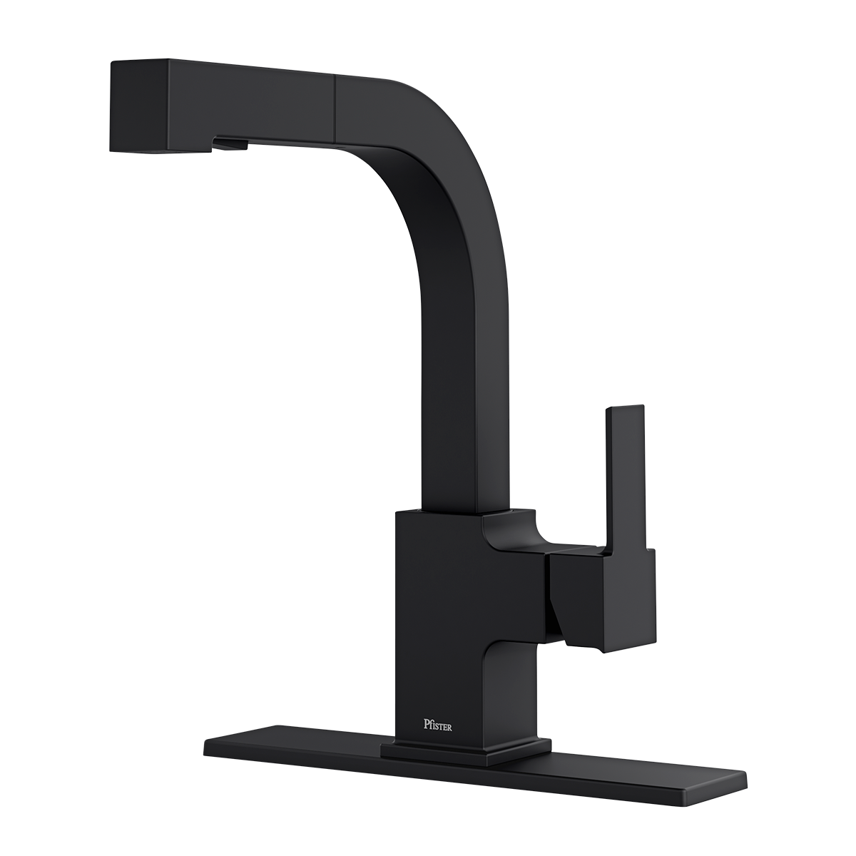 Grifería para Cocina Arkitek con Cabezal Extraíble en Negro Mate