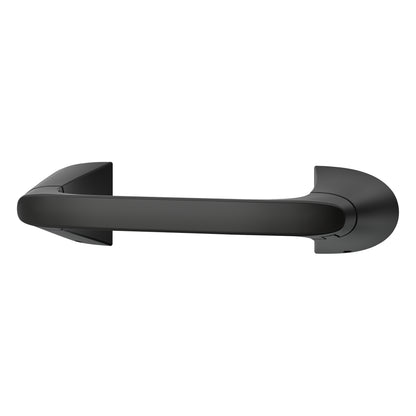Set de Accesorios de Baño Karci Negro Mate – Barra, Aro y Portapapel