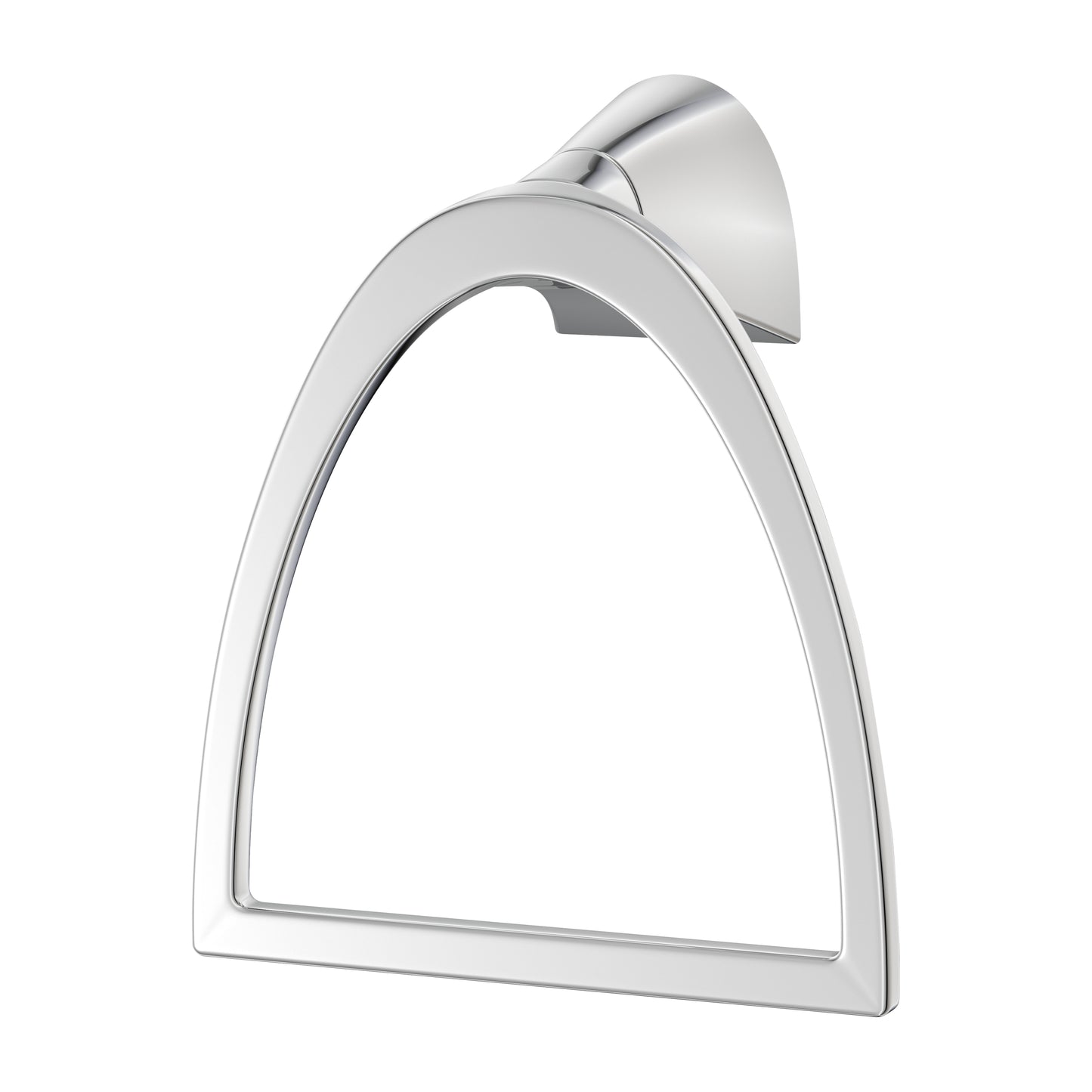 Set de Accesorios de Baño Karci Cromo Pulido – Barra, Aro y Portapapel