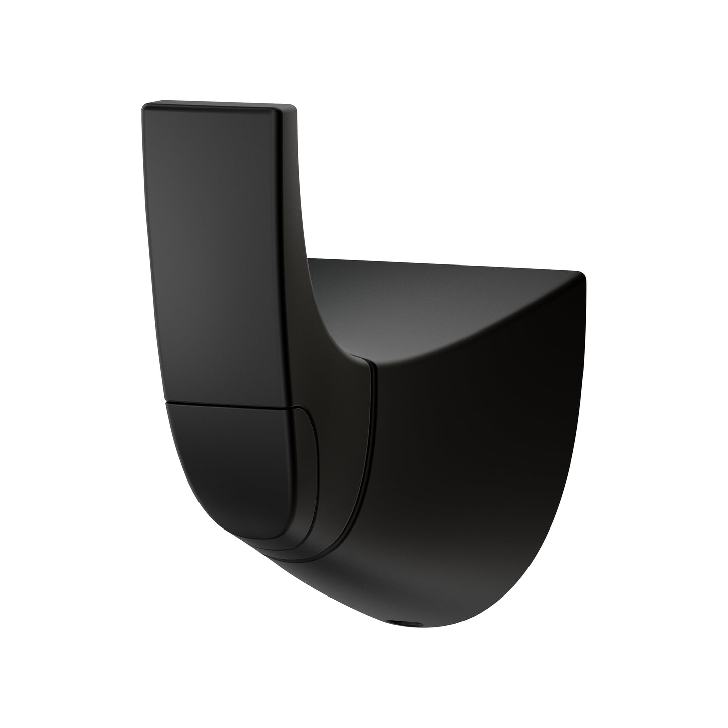Set de Accesorios de Baño Karci Negro Mate – Barra, Aro y Portapapel