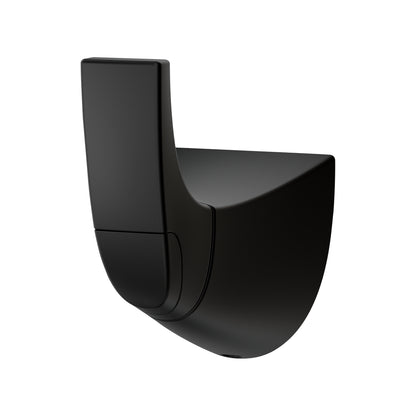 Set de Accesorios de Baño Karci Negro Mate – Barra, Aro y Portapapel