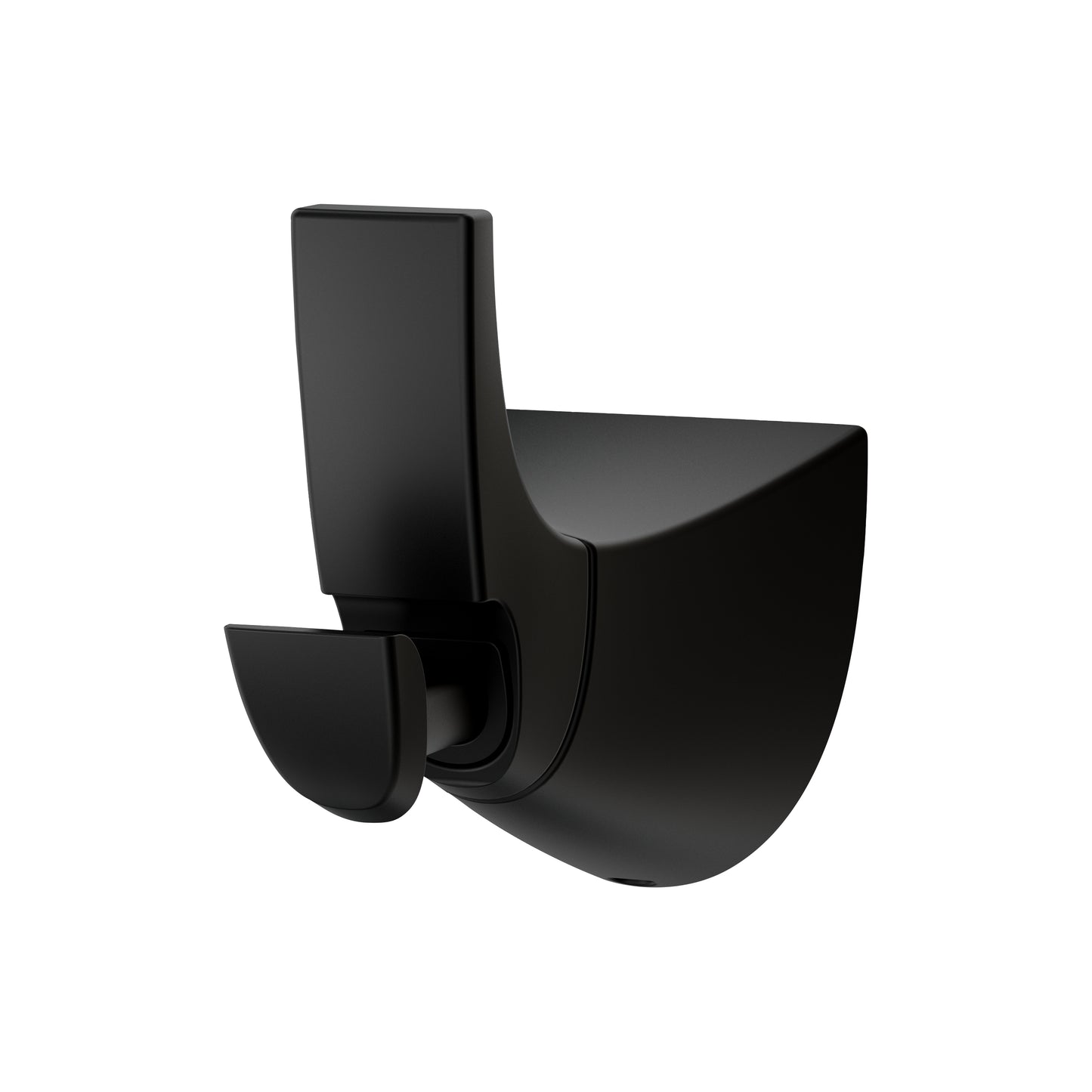 Set de Accesorios de Baño Karci Negro Mate – Barra, Aro y Portapapel