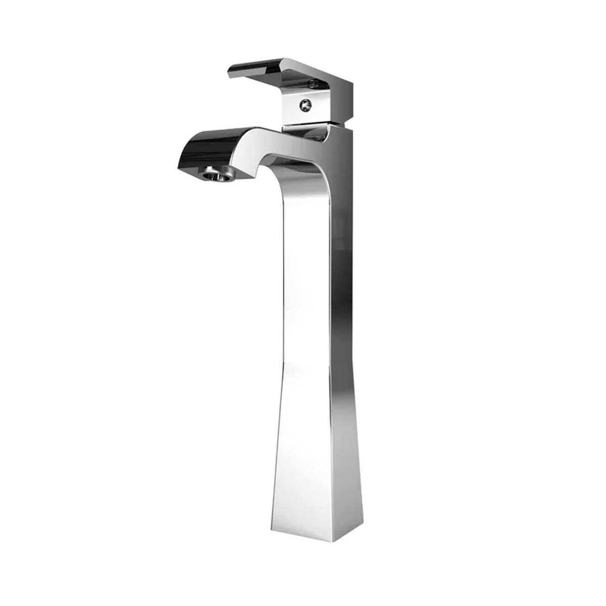 Grifería Mezcladora para Lavamanos Alto Bacci Cromo Pulido