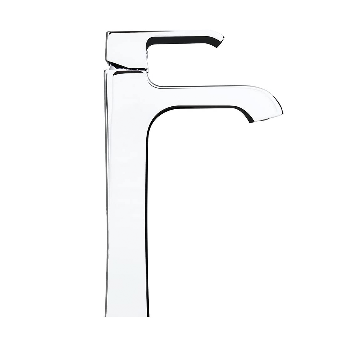 Grifería Mezcladora para Lavamanos Alto Bacci Cromo Pulido