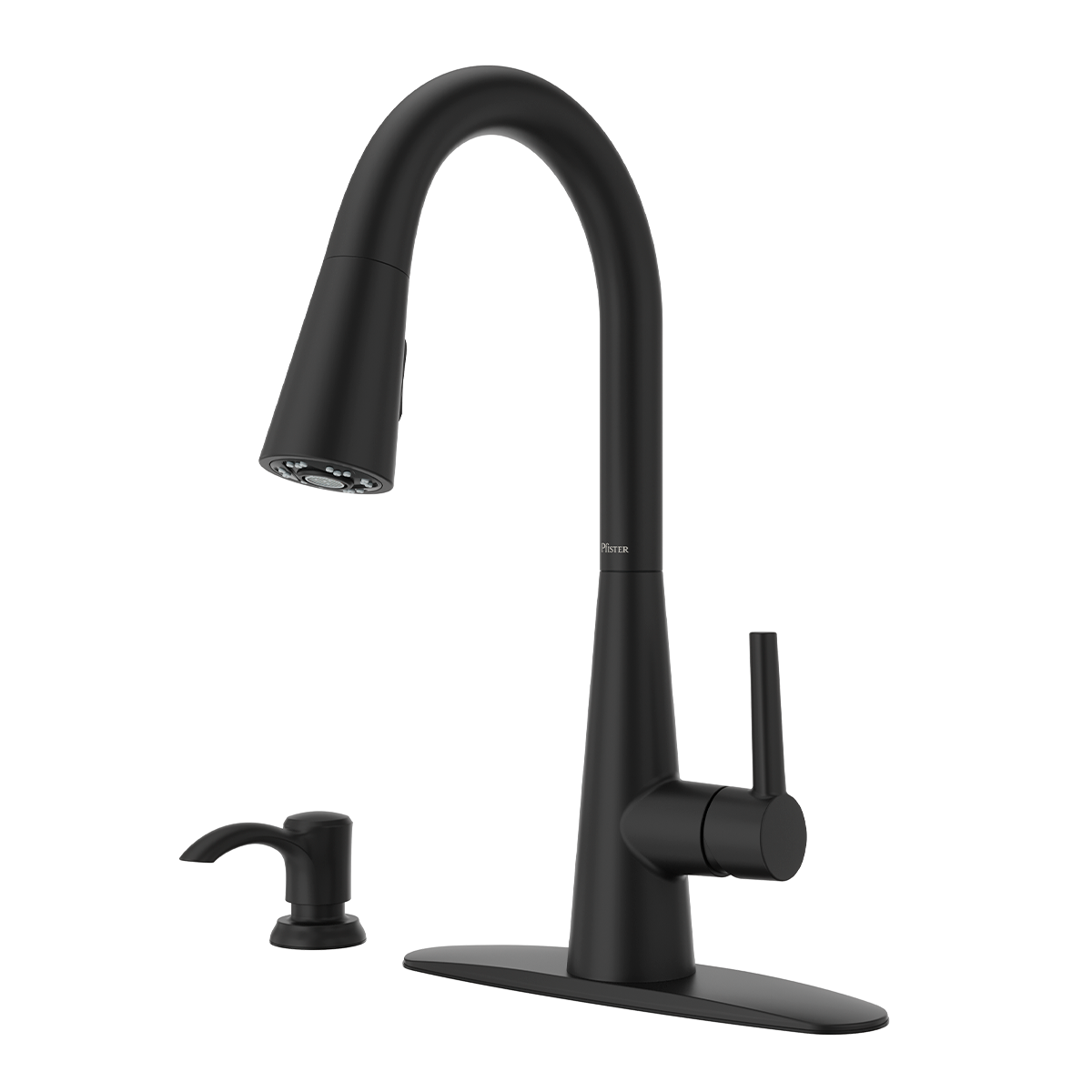 Grifería para Lavaplatos Barulli Pull-Down Negro Mate