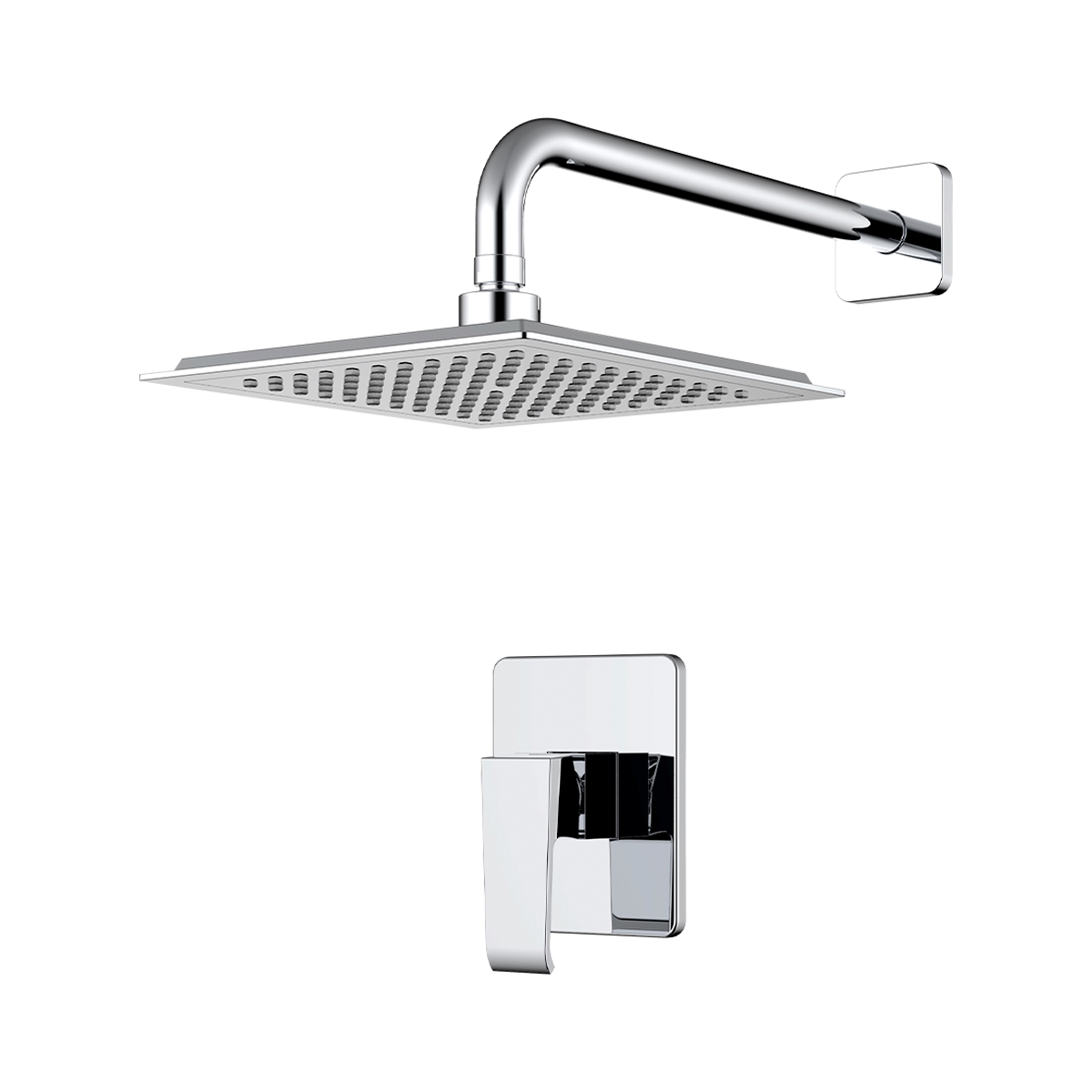 Ducha Monomando Mezclador Bacci Cromo Pulido