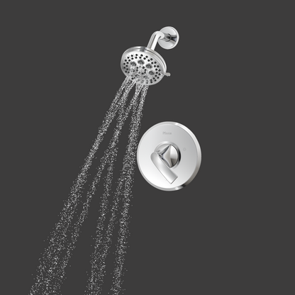 Ducha Monomando Mezclador Karci en Cromo Pulido