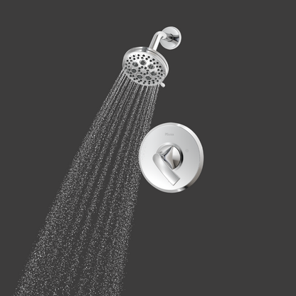 Ducha Monomando Mezclador Karci en Cromo Pulido