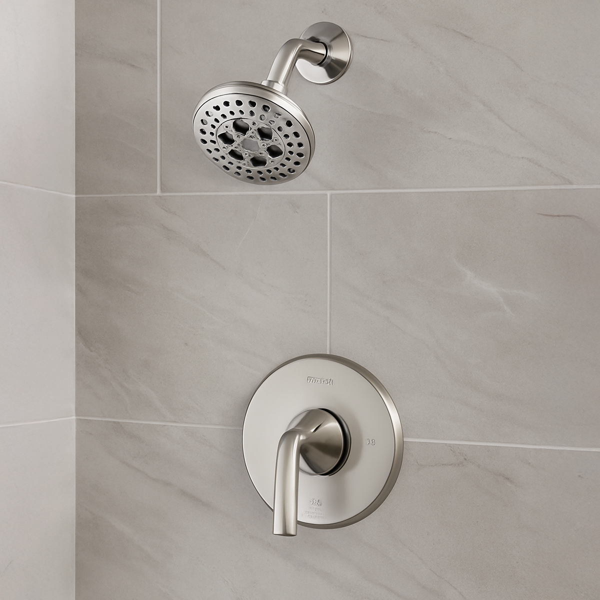 Ducha Monomando Mezclador Karci en Cromo Pulido