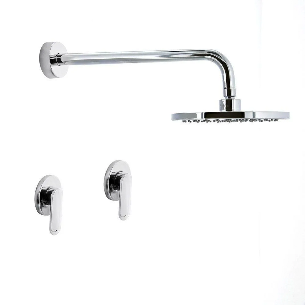 Ducha 2 Manijas Mezclador Maia Cromo Pulido