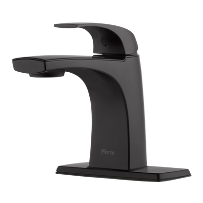 Grifería Mezcladora para Lavamanos Karci Negro Mate