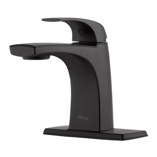 Grifería Mezcladora para Lavamanos Karci Negro Mate