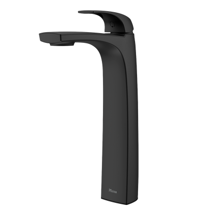 Grifería Mezcladora para Lavamanos Alto Karci Negro Mate