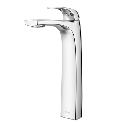 Grifería Mezcladora para Lavamanos Alto Karci Cromo Pulido