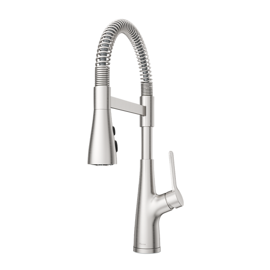 Grifería de Cocina Neera con Cabezal Extraíble en Cromo Mate