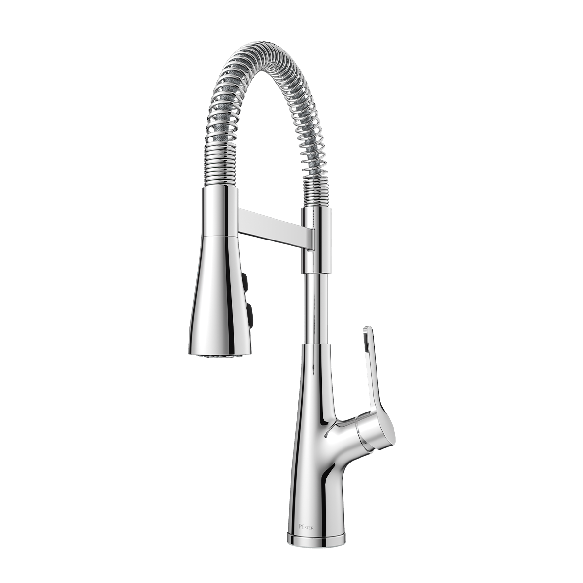 Grifería de Cocina Neera con Cabezal Extraíble en Cromo Pulido