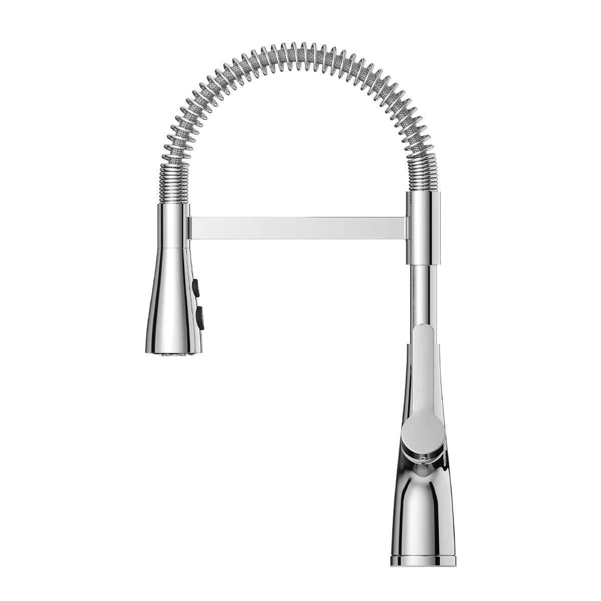 Grifería de Cocina Neera con Cabezal Extraíble en Cromo Pulido