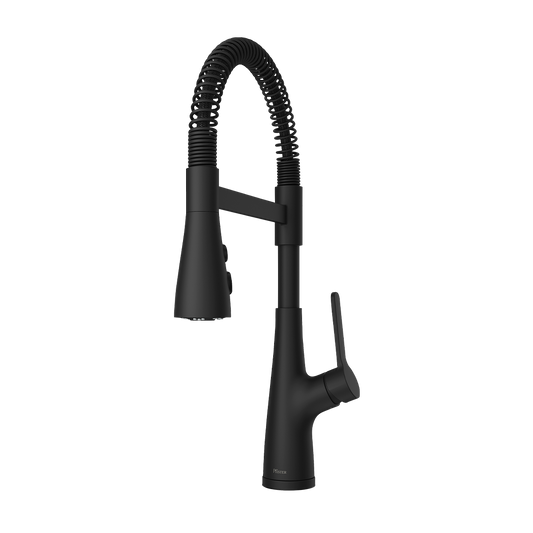 Grifería de Cocina Neera con Cabezal Extraíble en Negro Mate