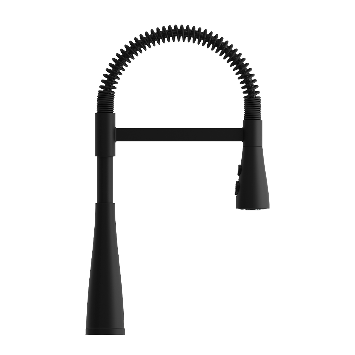 Grifería de Cocina Neera con Cabezal Extraíble en Negro Mate