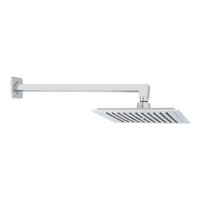 Cabezal de Ducha Pfirst Series Cuadrado Cromo Pulido