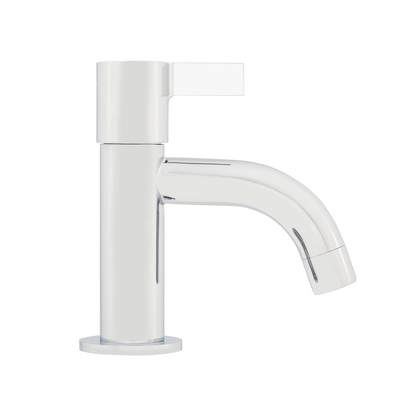 Grifería Agua Fria para Lavamanos Quadrado Cromo Pulido