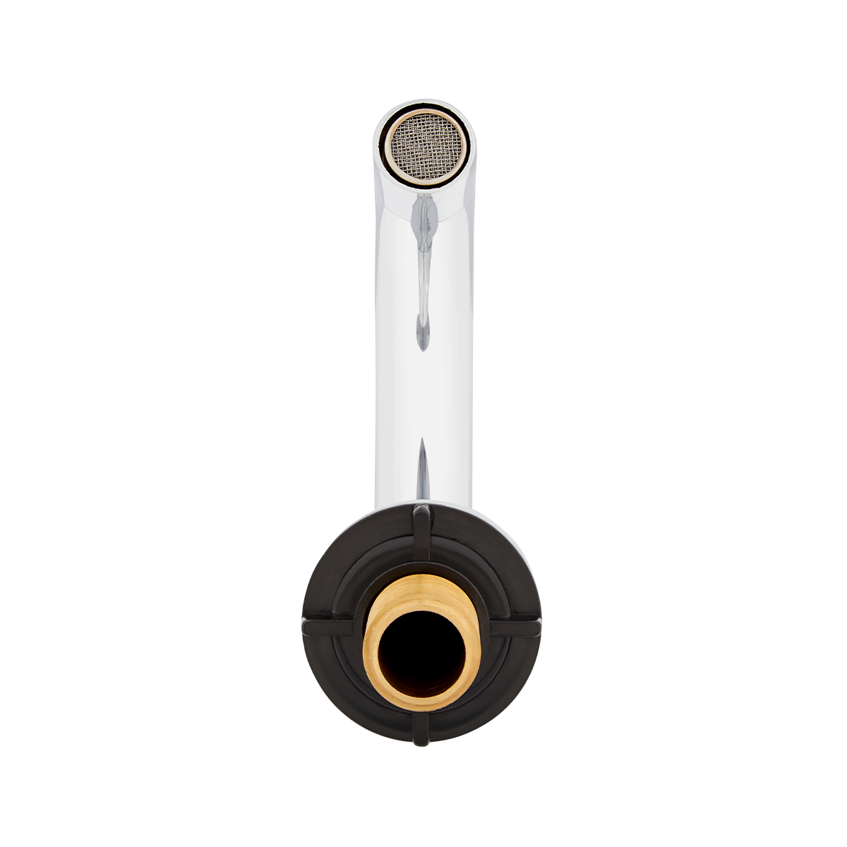 Grifería Agua Fria para Lavamanos Quadrado Cromo Pulido