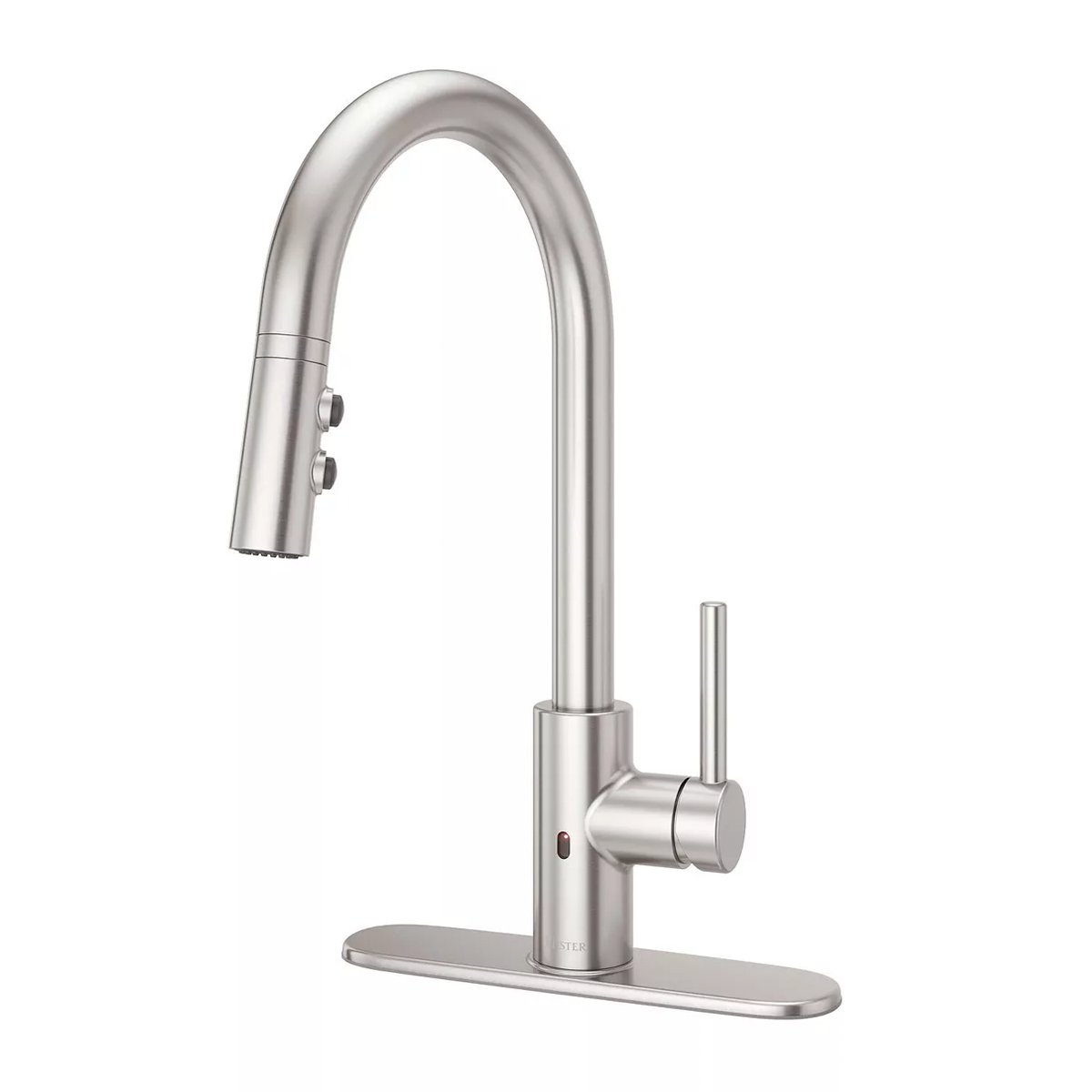 Grifería de Cocina Raya con Cabezal Extraíble en Cromo Pulido