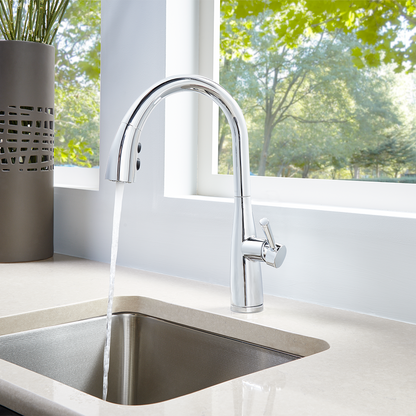 Grifería de Cocina Raya con Cabezal Extraíble en Cromo Pulido