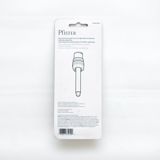 Vástago 1/4 de Vuelta para Llave de Ducha Pfister – Repuesto de Grifería