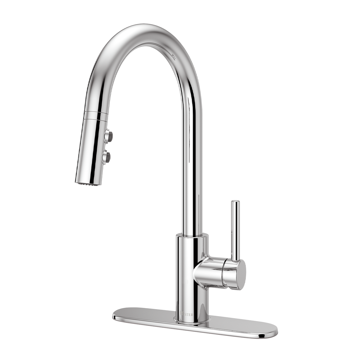 Grifería para Lavaplatos Stellen Pull-Down Cromo Pulido
