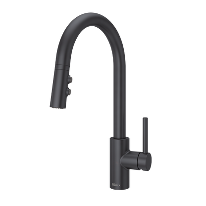 Grifería para Lavaplatos Stellen Pull-Down Negro Mate
