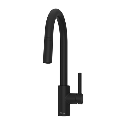 Grifería para Lavaplatos Stellen Pull-Down Negro Mate