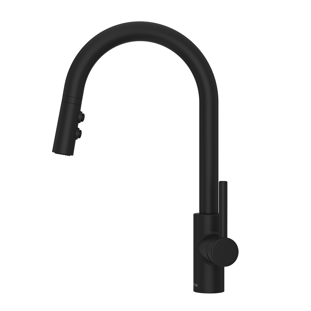 Grifería para Lavaplatos Stellen Pull-Down Negro Mate