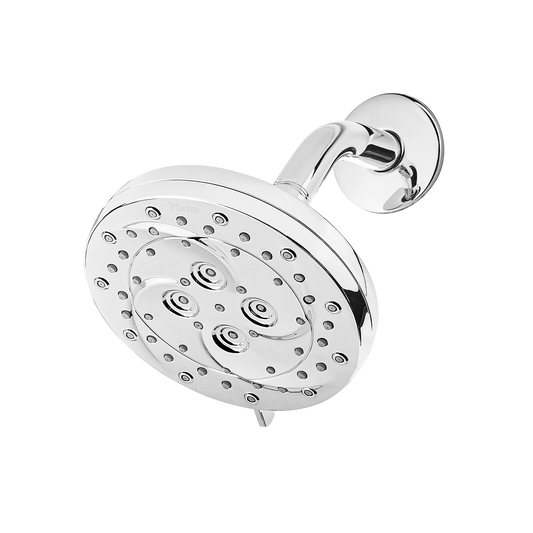 Cabezal de Ducha Thermoforce 6 Funciones Cromo Pulido