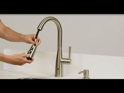 Grifería de Cocina Raya con Cabezal Extraíble en Cromo Pulido